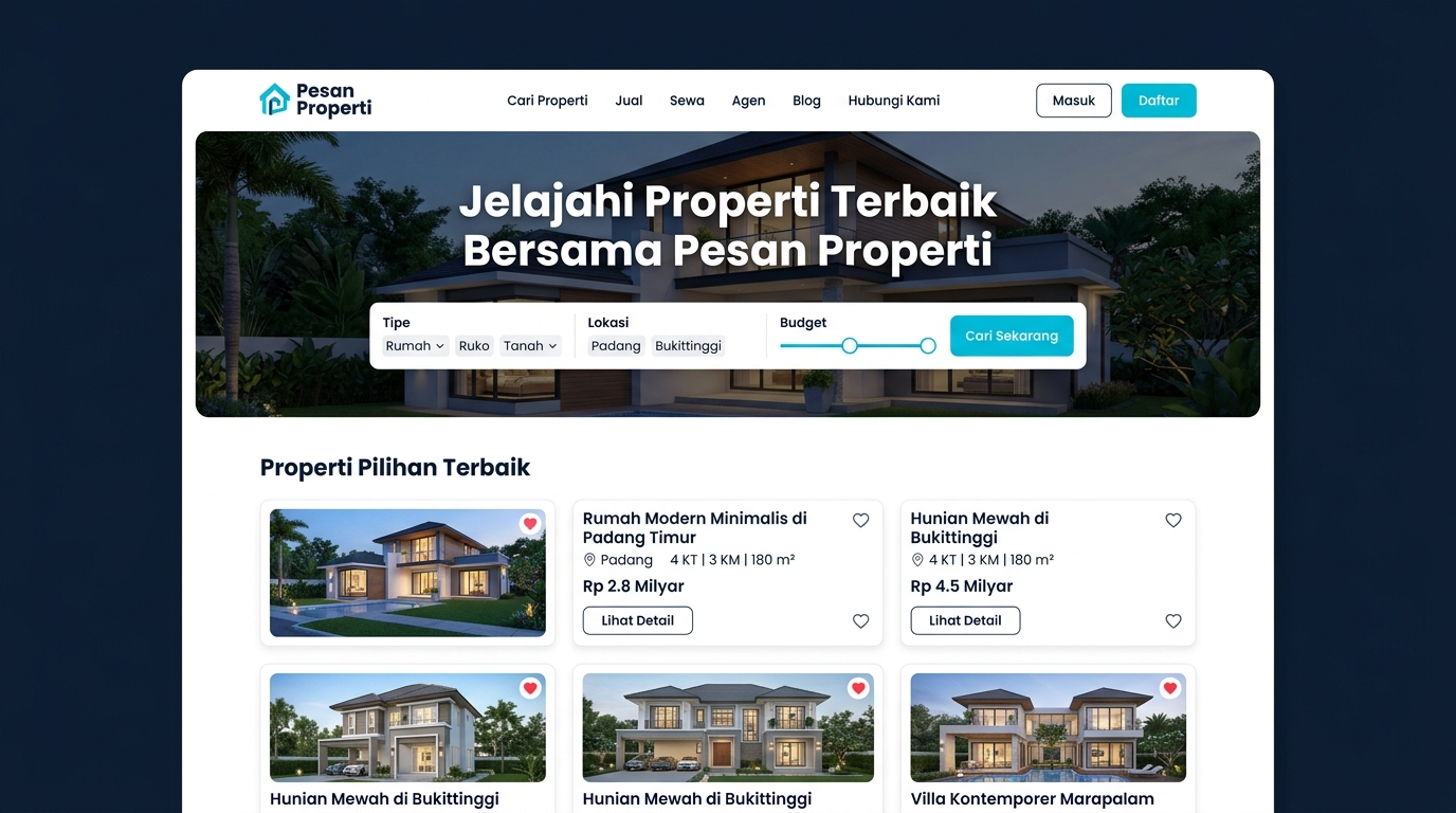 Preview Pesan Properti